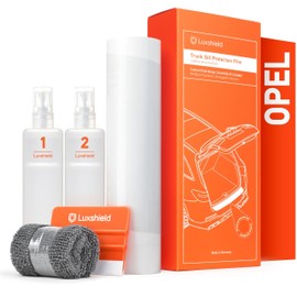 Luxshield Boot Sill Protector Film for Opel Zafira Life I 2019-2025 - Bumper Protection, Scratch Protection, Paint Protection Film - Transparent