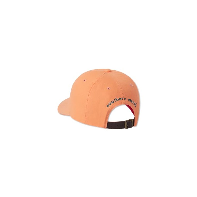 Southern Marsh de los hombres Logo Washed Sombrero, Melon/Squall Green