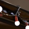 ANGIX 25 x S Shaped Gutter Hooks, Weatherproof & Reusable