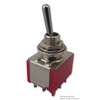 Switch, Solder Mark, 3Pdt, On-On, Contact Configuration 3PDT, Contact Current