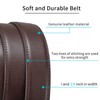 RNIEGA Belts for Men, Men’s Belt Leather, Adjustable Automatic Buckle