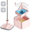 Upgraded Spin Mop and Bucket System Set, Self Separate Clean