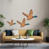 3 Size Mallard Duck Wall Art Wooden Ducks Wall Decor