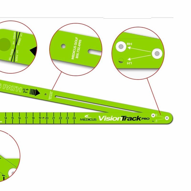 Medicus Golf Training Aid Swing Trainer Vision Track Pro Golf