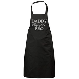 60 Second Makeover Limited Daddy King of the BBQ Apron Gift Present Fathers Day Birthday Christmas