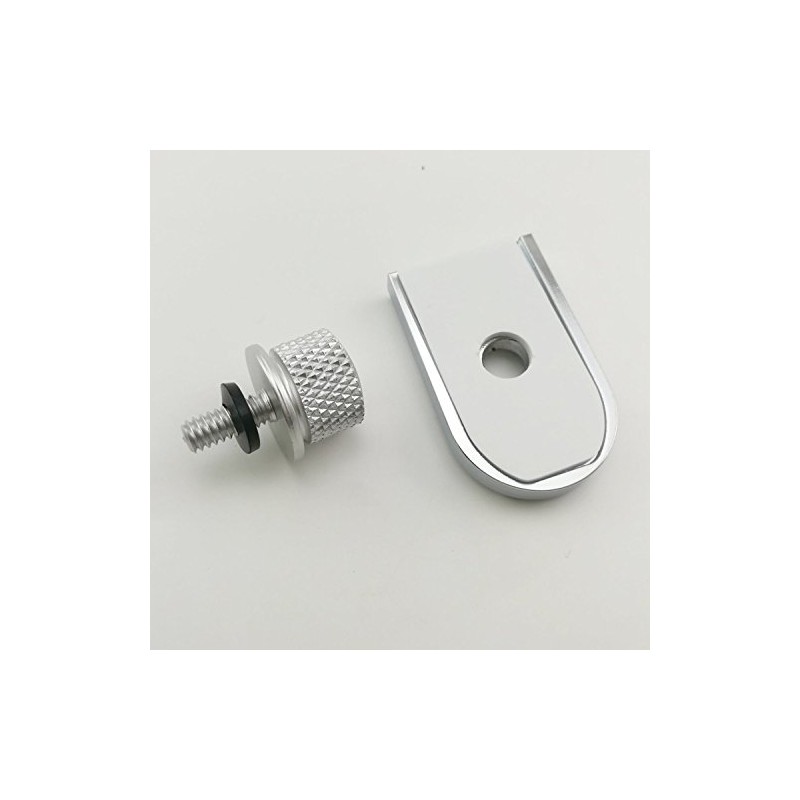 Anzene Aluminium Seat Bolt Tab Screw Mount Knob Cover for