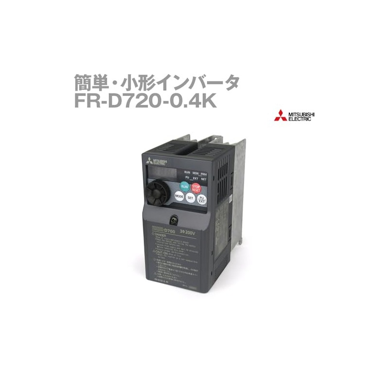 Mitsubishi Electric Easy Compact Inverter FR-D720-0.4K