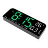 Digital Alarm Clock Large LED Display Desk Wall Clock with