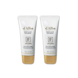 d'Alba Moist Glow Sun Serum 30ml (2 Tubes) / 달바 모이스트 글로우 선세럼 30ml 2개 튜브형