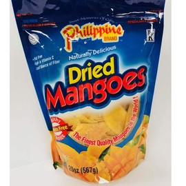 Philippine Brand Dried Mango, 20-Ounce Pouches