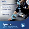 REVIX Ankle Ice Pack Wrap – Reusable Gel Cold Compression