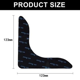 Onezebra 8 PCS Rug Gripper, Anti-Slip Rug Underlay, Anti-Slip Mat, Washable and Reusable Rug Grippers, Anti-Slip Carpet Strips for Wooden, Hard, Tiled, and Marble Floors, Suitable for All Rug Sizes
