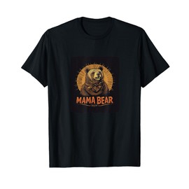 Mama Bear Vibes in a Cool Costume T-Shirt