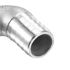 sourcing map 304 Stainless Steel Hose Barb Fitting Elbow, 20mm