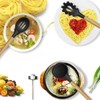 15-piece silicone wooden handle kitchen utensils set, kitchen gadgets (green