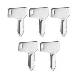 SG Store 5PCS 301 Ignition Keys Compatible with Yanmar Excavators Engineering Vehicle Excavator Equipment Accessories Replacement Parts