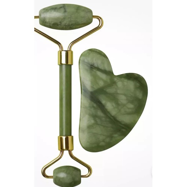 Unbranded Jade Roller and Gua Sha Set - Guasha Tool