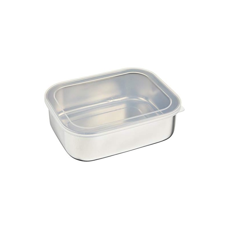 Sudokyo SUS430 18-0 Stainless Steel Square Freezer, Large