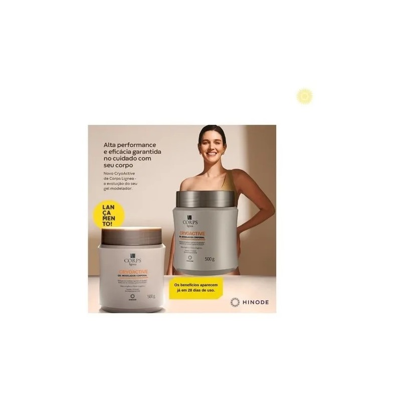 Gel Cryoactive Corps Reductor De Medidas Hinode Brasil 100 Alcanfor
