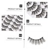 Baluue Rtificial Makeup Lashes Natural False Eyelashes Kit 14 Pairs
