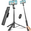 Selfie Stick Travel Tripod for Cell Phone with Remote Control