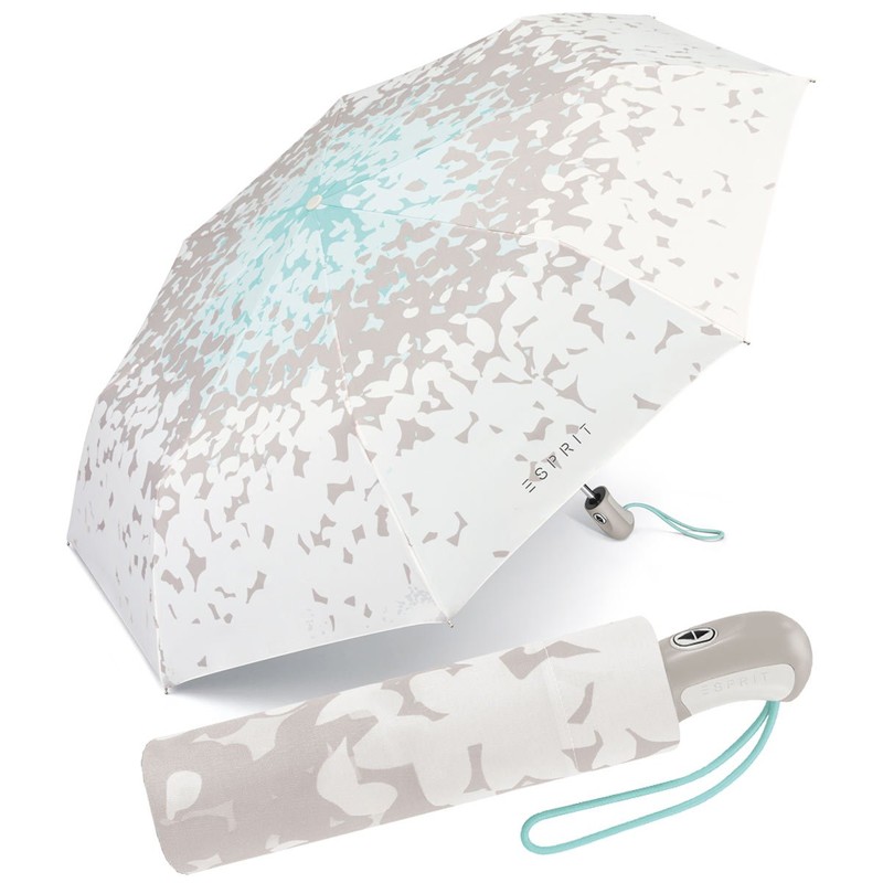 ESPRIT Women's Collapsible Umbrella with Automatic Opens and easymatic Butterfly