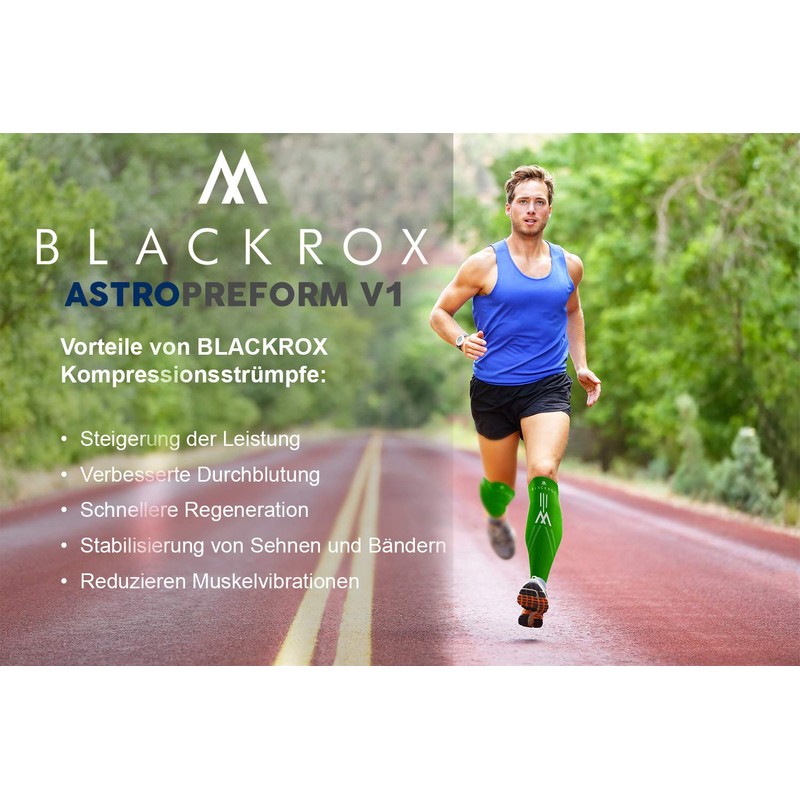 BLACKROX Compression Stockings Sports Astropreform Compression Socks Comparison Winner Sports
