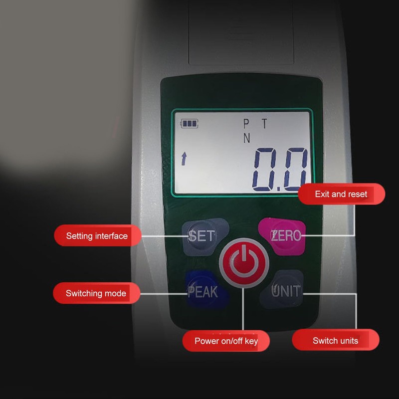500N Digital Force Gauges, Push Pull Gauges Portable Force Meter