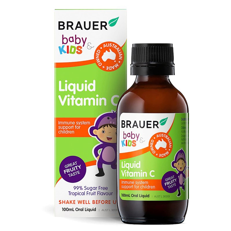 Brauer Natural Baby and Kids Liquid Vitamin C Oral Liquid