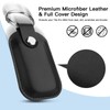 CaSZLUTION Compatible with Tile Pro 2022 Case, Microfiber Leather Holder