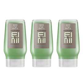 Wella EIMI Sculpt Force 3 x 125 ml Styling Texture Flubber Gel extra stark Professionals