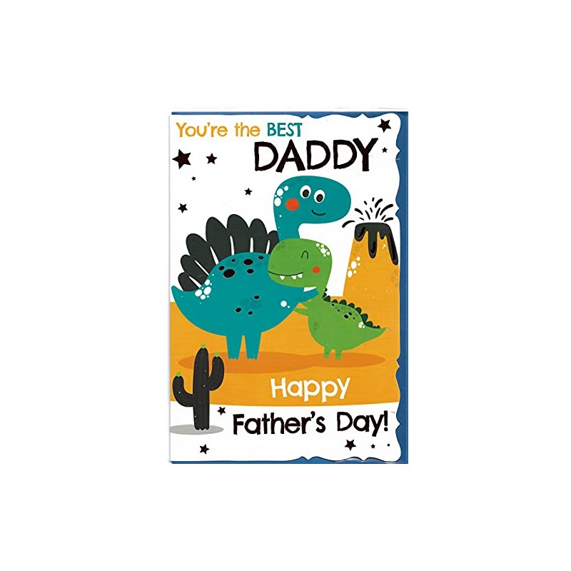 Fathers Day Card For Daddy 15 x 23 Cm You're