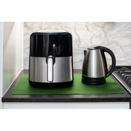 gasaré, Set of 2, Extra Large, Thick, Silicone Mats for Kitchen Counter, Heat...