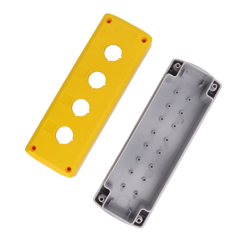 BERM Push Button Switch Control Station Box Industrial 4 Gang