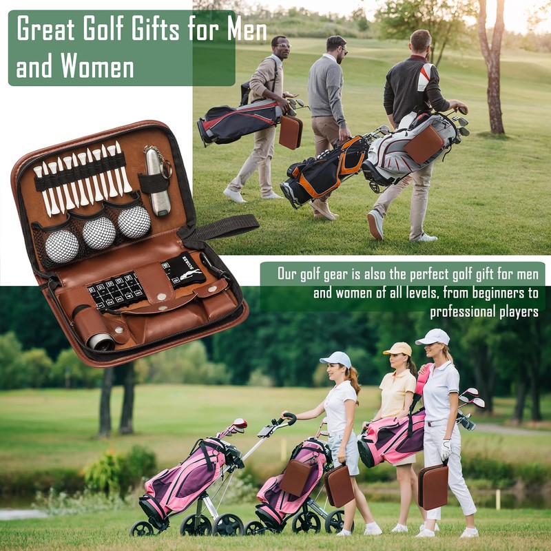 HIRQUITICKE Golf Gift Sets for Men & Women - Golf