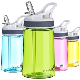 AceCamp Tritan 15515 Drinking Bottle, Sports Bottle, Leak-Proof, BPA-Free, 350 ml, Green