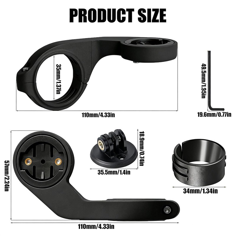 Supporto da bicicletta per Garmin 540 530 520 510 500