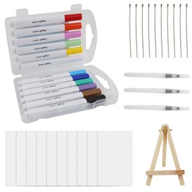 Magic Puffy Paint Art, 3D Drawing Magic Canvas Sponge, Magic Foam Texture Painting Paper Kit, DIY Puffy Texture Paper