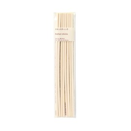 MUJI OCH29A4A Rattan Stick for 3.4 fl oz (100 ml), Pack of 8