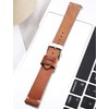 BINLUN Genuine Leather Watch Straps Quick Release Replacement Leather Watch