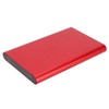 TYPE C Mobile Hard Disk External Red Metal Case for