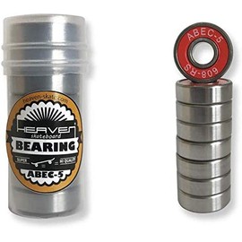 HEAVEN BEARING ABEC5 Skateboard Bearings Shield Type 1 Car Set of 8