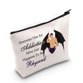 PYOUL Fantasy Book Reader Gift Everyone Has An Addiction R Makeup Bag, Book Fan, Cosmetic Bag, Book Lover, Gift, Addiction R Bag