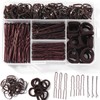 300 Stück Haarnadeln Bobby Pins Set, Hochsteckfrisuren Zubehör, Metal Haarklammern