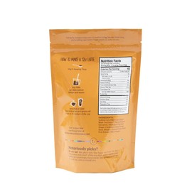 Two Leaves and a Bud Chai Tea Latte Mix, Just Right Chai Powdered Tea Mix, Serve Hot or Cold | 1 Resealable Bag, 1.1 lbs