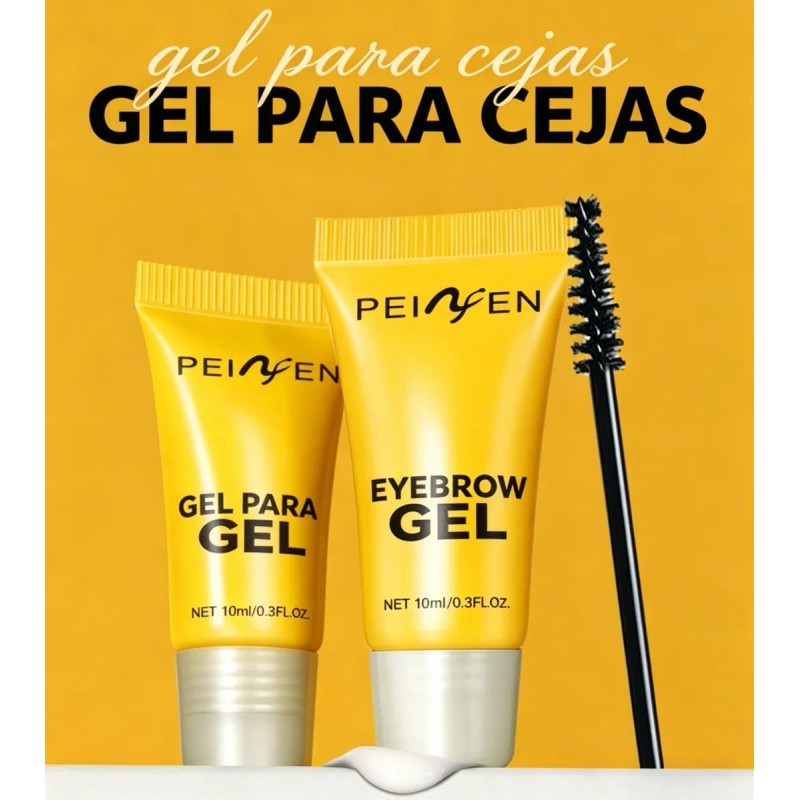 Gel Para Cejas, Ultramo Gel Para Cejas Resistente Al Agua