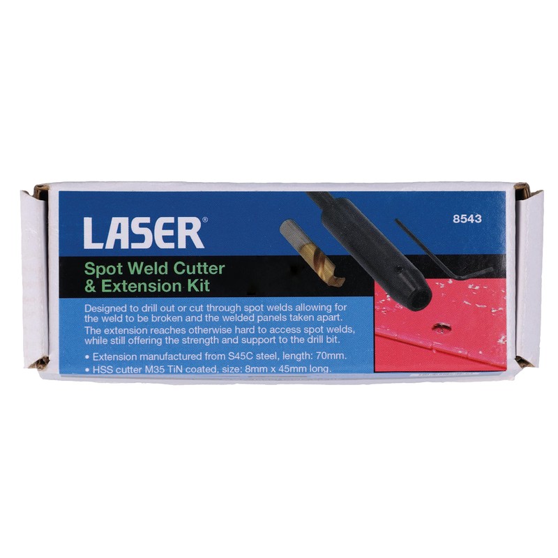 Laser 8543 Spot Weld Cutter & Extension Kit