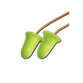 3M E-A-R by 3M 10080529120851 3M 312-1260 E-A-R E-A-Soft FX Corded Disposable Earplugs, OSFA, Red, One Size Fits All (Pack of 200) Green