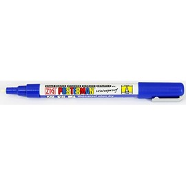 Kuretake Zig Posterman chalkboard marker -1mm fine point - BLUE