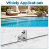 40pcs Aluminum Pool Bonding Lug – Corrosion-Resistant Grounding Connector for